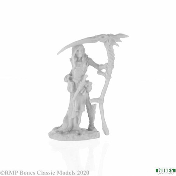 Reaper Miniatures Bones Nimbar, Elf Necromancer (77742)  Reaper Miniatures   