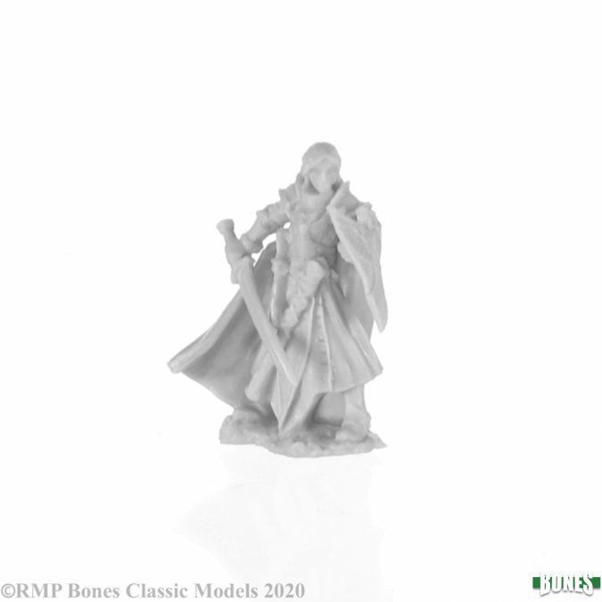 Reaper Miniatures Bones Alandin, Elf Paladin (77743) Miniatures Reaper Miniatures   