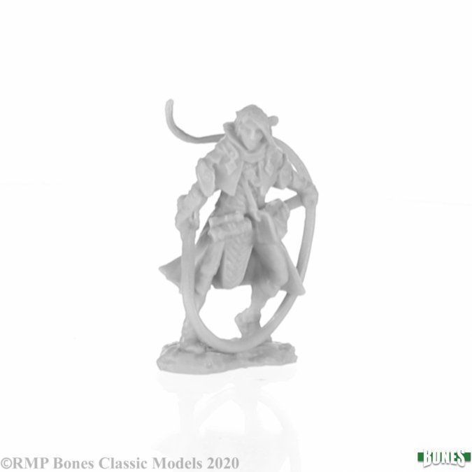 Reaper Miniatures Bones Belthual, Elf Chronicler (77744) Miniatures Reaper Miniatures   
