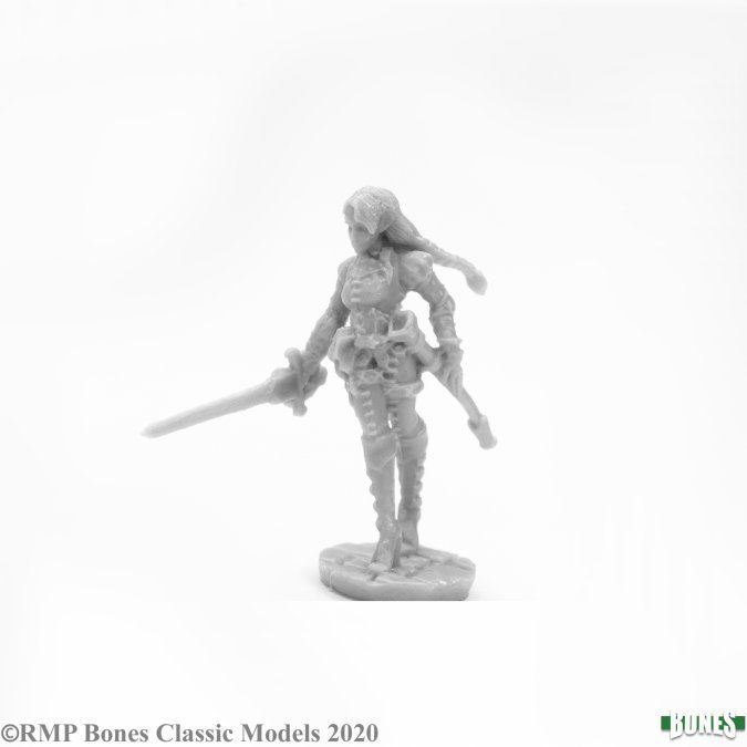 Reaper Miniatures Bones Bryn, Half Elf Rogue (77753) Miniatures Reaper Miniatures   