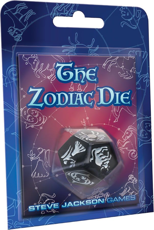 The Zodiac Die Dice Steve Jackson Games