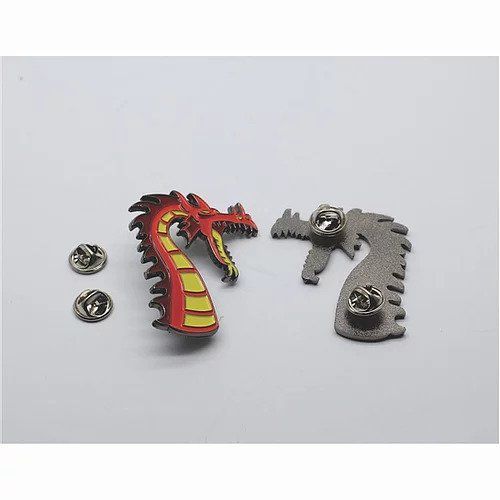 Red Dragon Pin Clothing & Accessories Black Oak Workshop