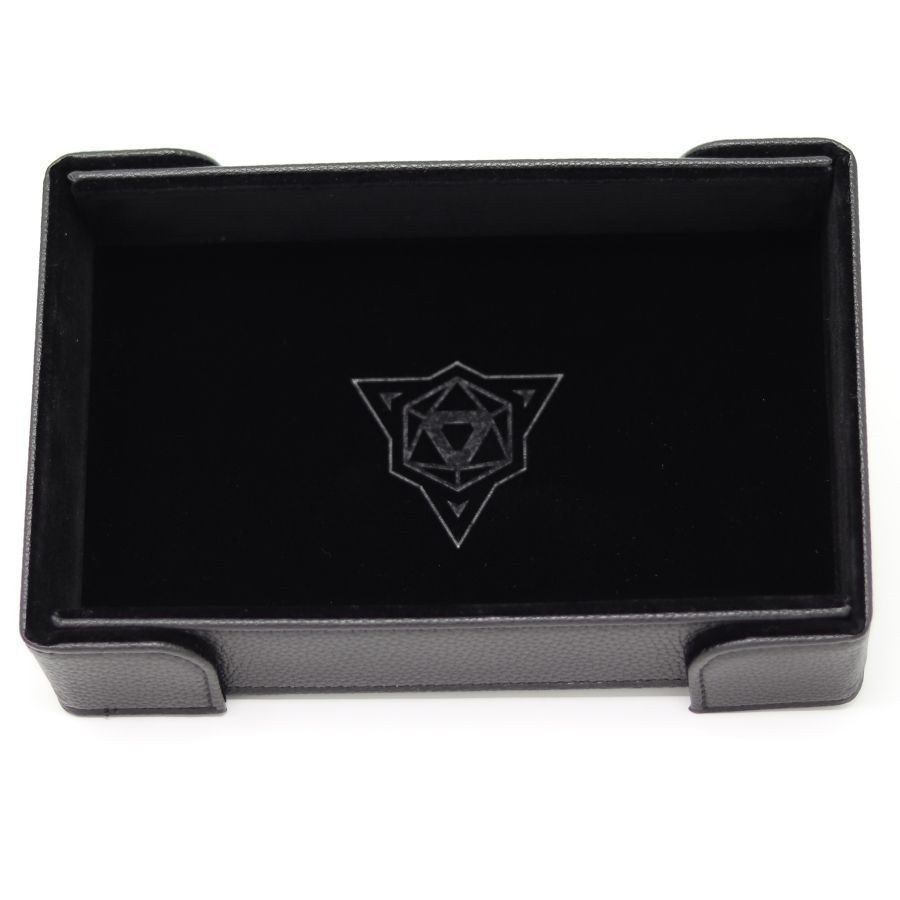 Die Hard Dice Magnetic Rectangle Dice Tray w/ Black Velvet Dice Die Hard Dice