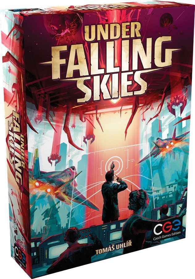 Under Falling Skies Board Games Czech Games Edition   
