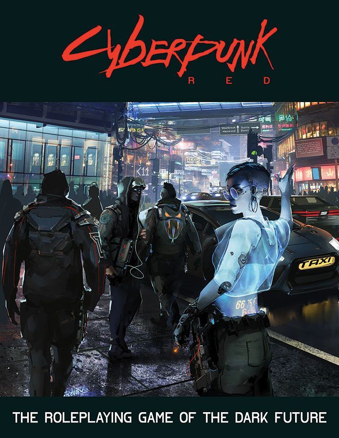 Cyberpunk Red Core Rulebook Role Playing Games R Talsorian Games   