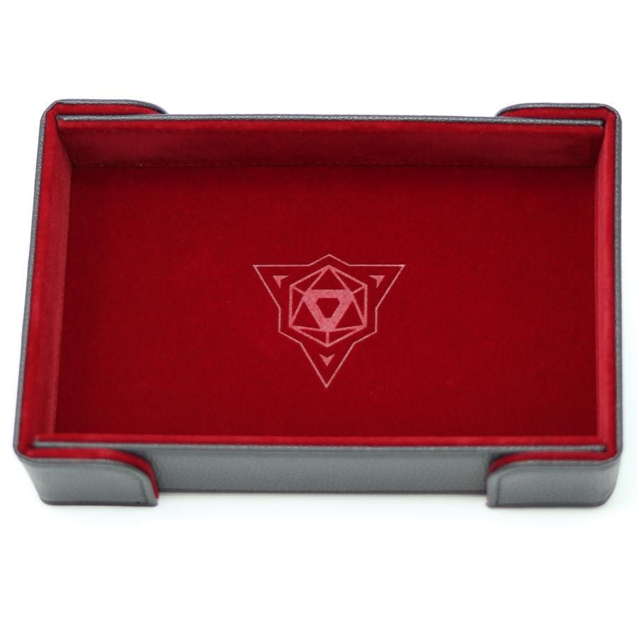 Die Hard Dice Magnetic Rectangle Dice Tray w/ Red Velvet Dice Die Hard Dice