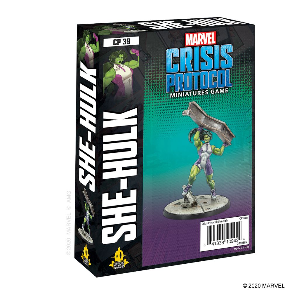 Marvel Crisis Protocol She-Hulk Miniatures Atomic Mass Games   