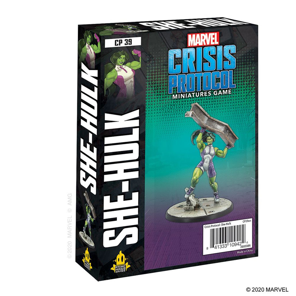 Marvel Crisis Protocol She-Hulk Miniatures Atomic Mass Games   
