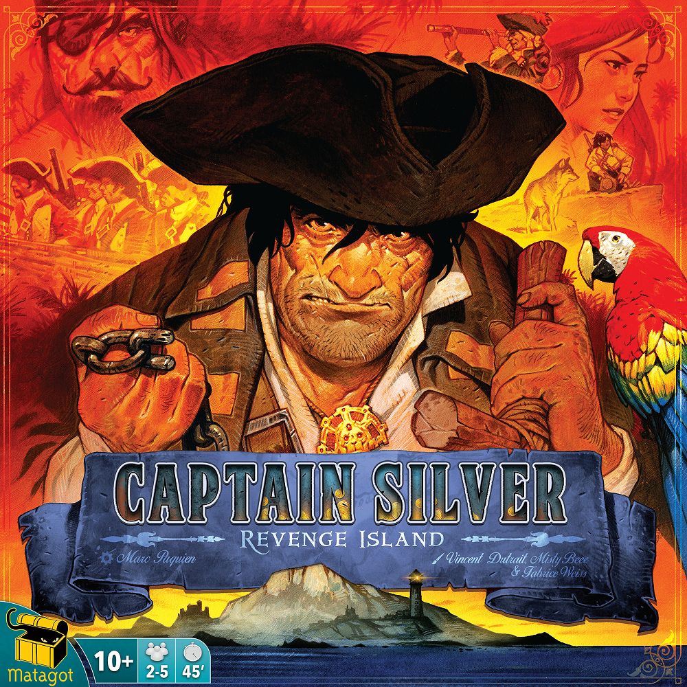 Treasure Island: Captain Silver – Revenge Island Board Games Asmodee