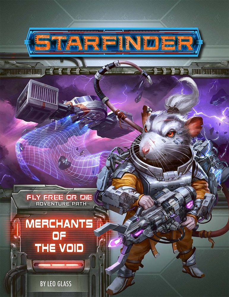 Starfinder Adventure Path Fly Free or Die Part 2 - Merchants of the Void Role Playing Games Paizo