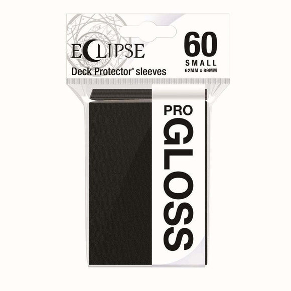 Ultra Pro Small Card Game Sleeves 60ct Eclipse Gloss Black (15625)  Ultra Pro   