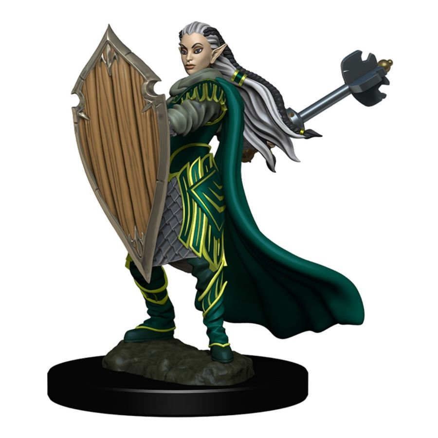 D&D Icons of the Realms Premium Figures: Female Elf Paladin (93025) Miniatures WizKids