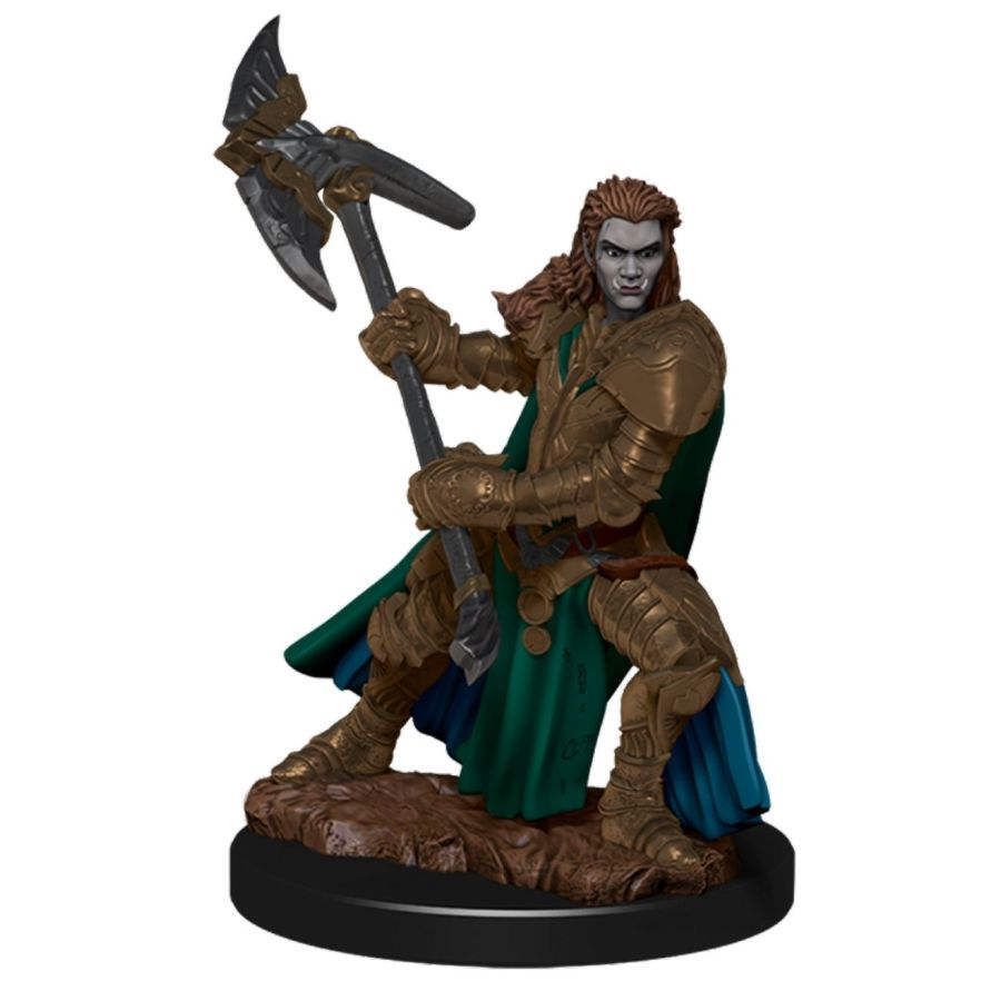 D&D Icons of the Realms Premium Figures: Female Orc Fighter (93026) Miniatures WizKids