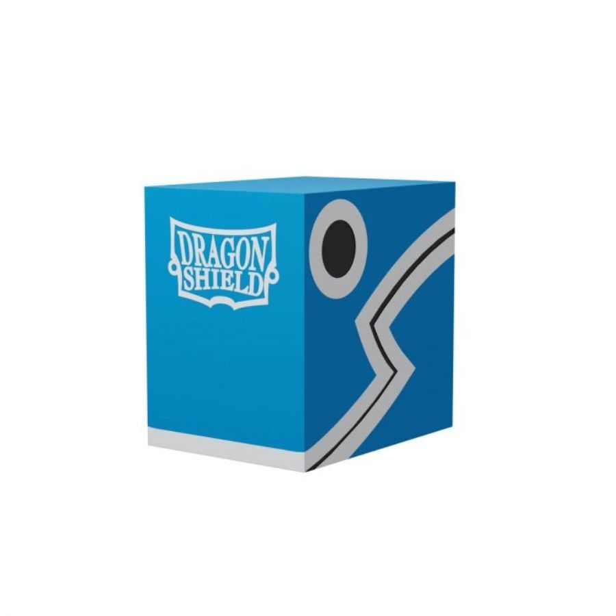 Dragon Shield Double Shell Deck Box Blue/Black (30603) Supplies Arcane Tinmen   