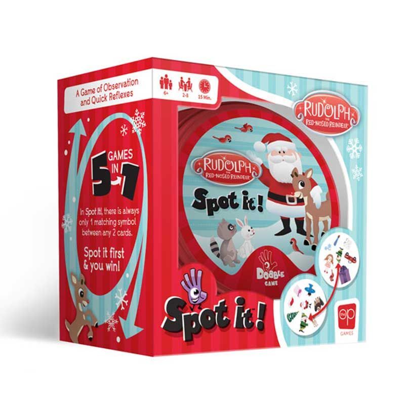 Spot It Rudolph Party Games USAopoly