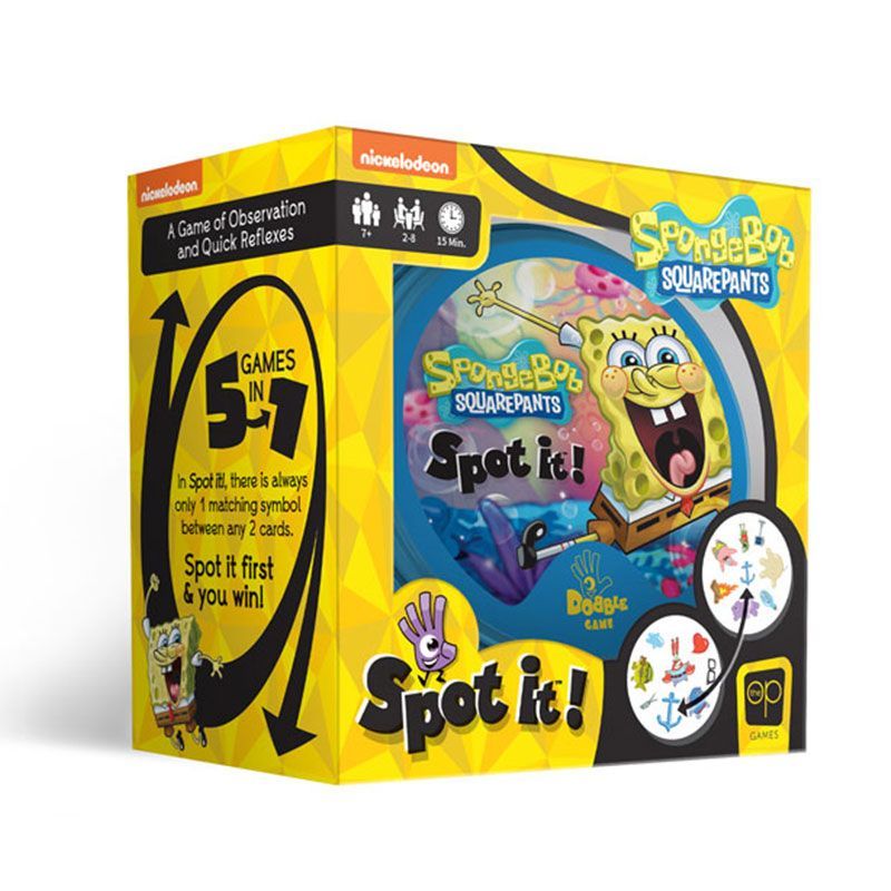 Spot It Spongebob Party Games USAopoly