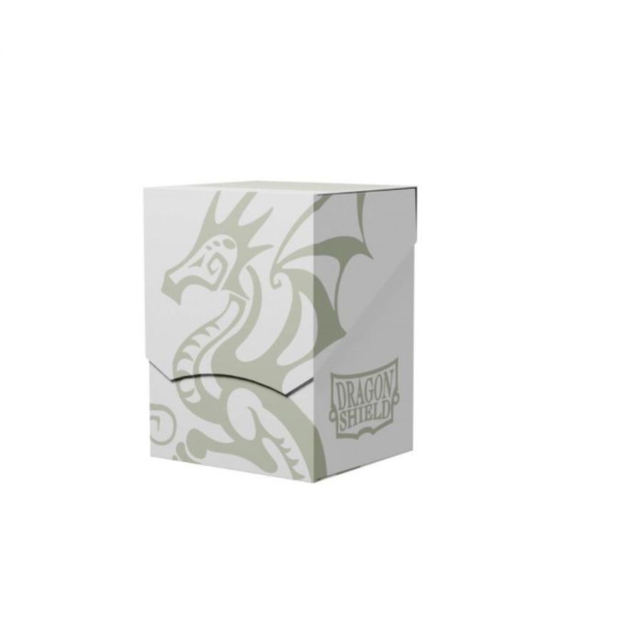Dragon Shield Deck Shell Box White/Black (30705) Supplies Arcane Tinmen   