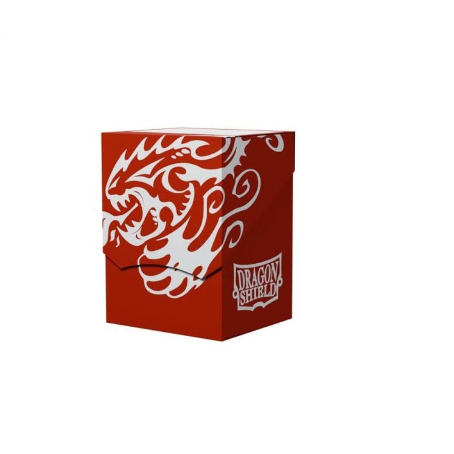 Dragon Shield Deck Shell Box Red/Black (30707) Supplies Arcane Tinmen   