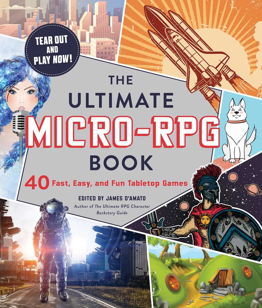The Ultimate Micro-RPG Book Role Playing Games Adams Media   