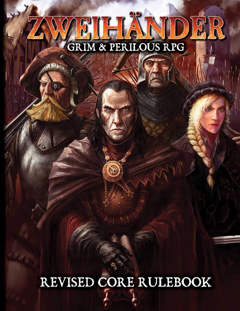 ZWEIHANDER RPG Core Rulebook Role Playing Games Andrews McMeel Publishing   