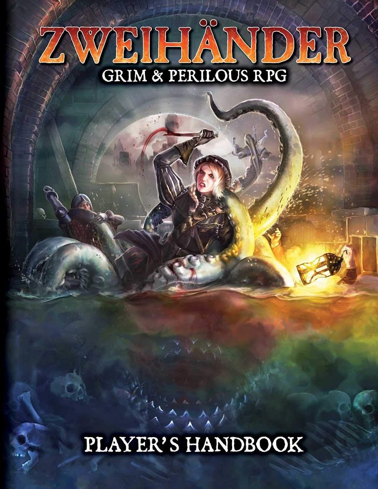 ZWEIHANDER: Player's Handbook Role Playing Games Andrews McMeel Publishing   