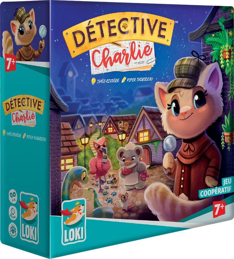 Detective Charlie Board Games Iello