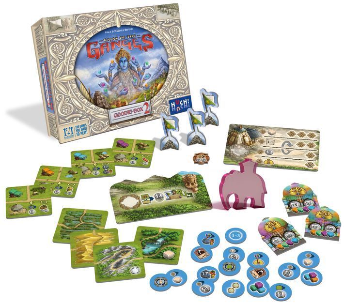 Rajas of the Ganges Goodie Box 2 Board Games Rio Grande Games   