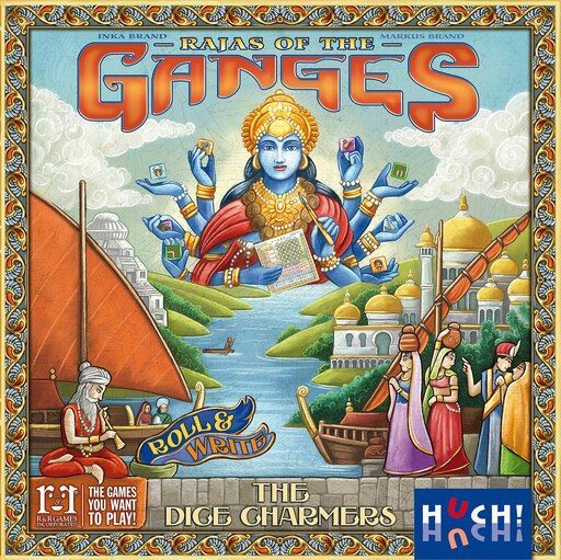 Rajas of the Ganges: The Dice Charmers Board Games R&R Games   