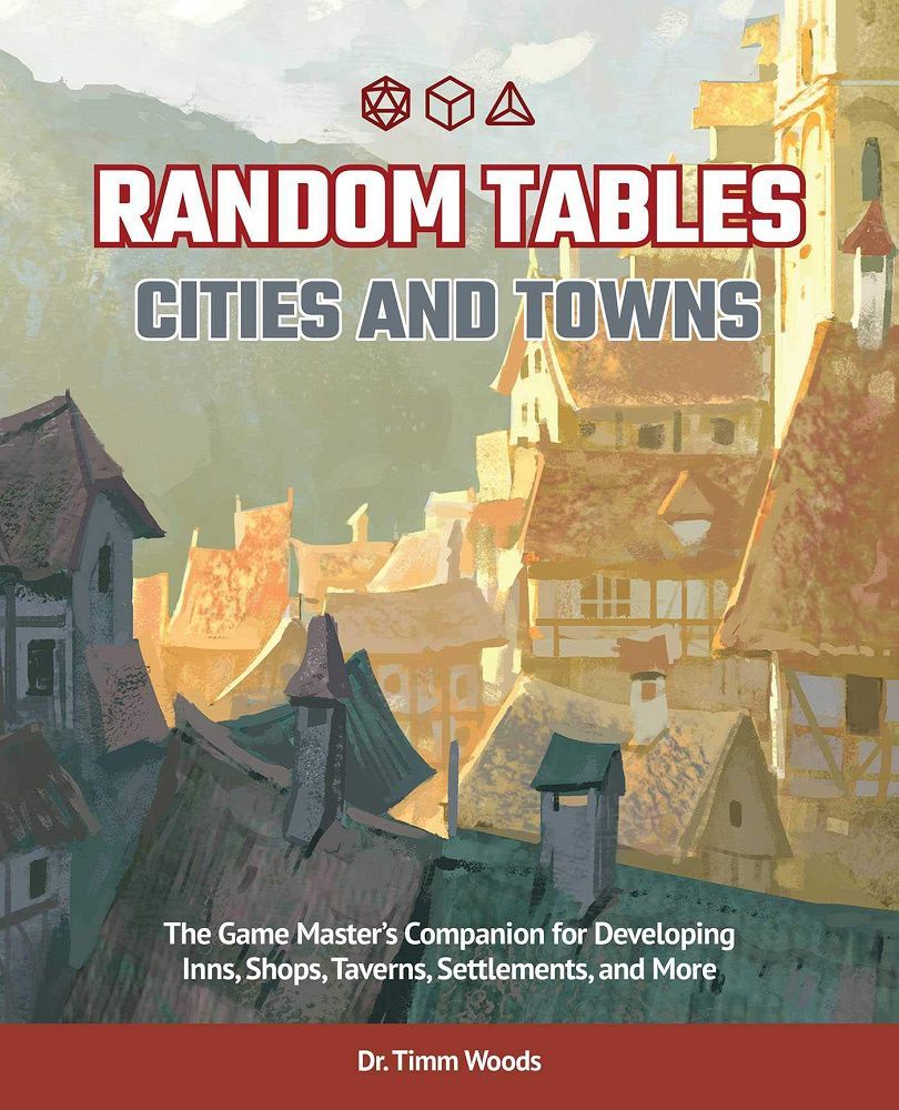 Random Tables: Cities & Towns Role Playing Games Other