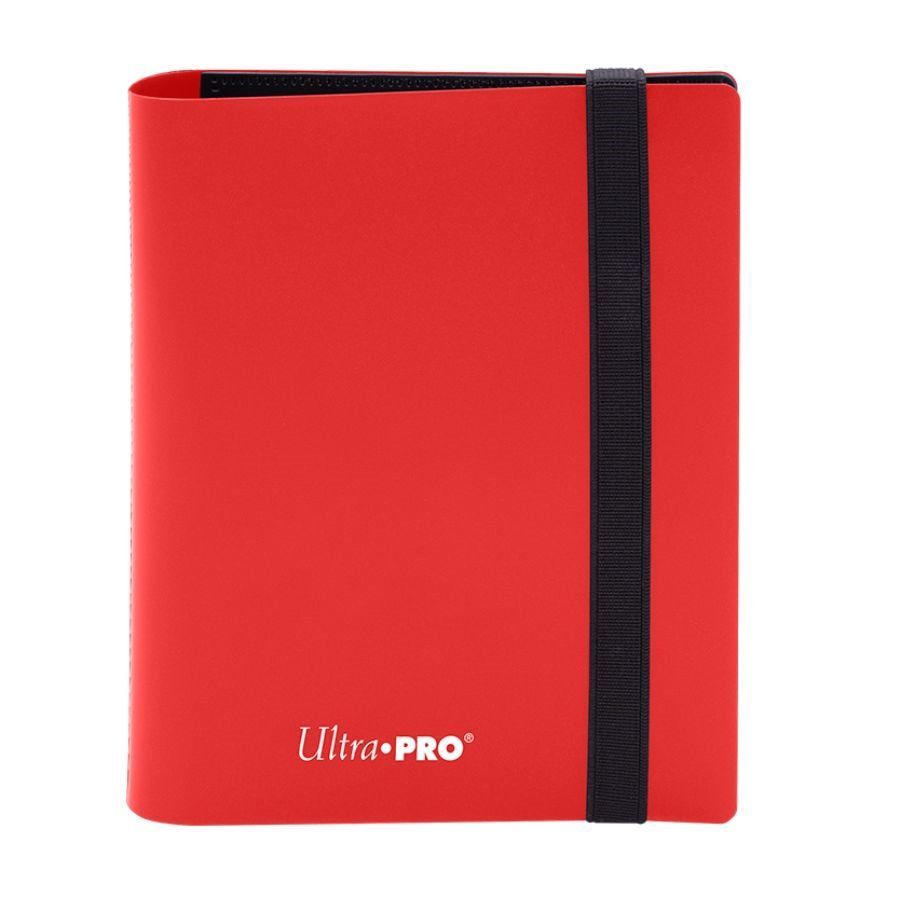 Ultra Pro Eclipse 2-Pocket PRO Binder Apple Red (15367) Supplies Ultra Pro   