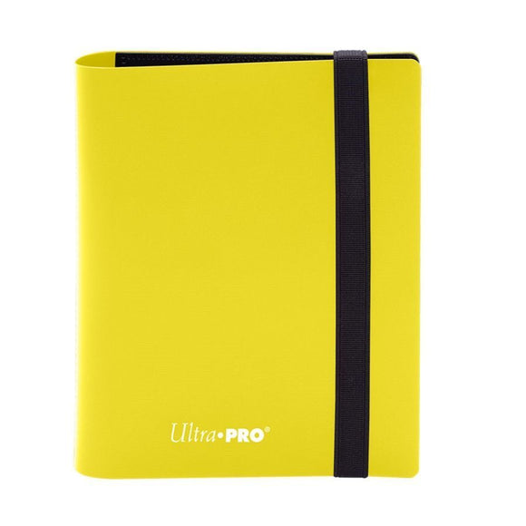 Ultra Pro Eclipse 2-Pocket PRO Binder Lemon Yellow (15371)  Ultra Pro   
