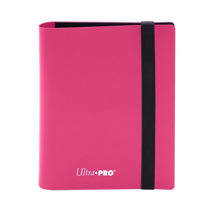 Ultra Pro Eclipse 2-Pocket PRO Binder Hot Pink (15372) Supplies Ultra Pro   