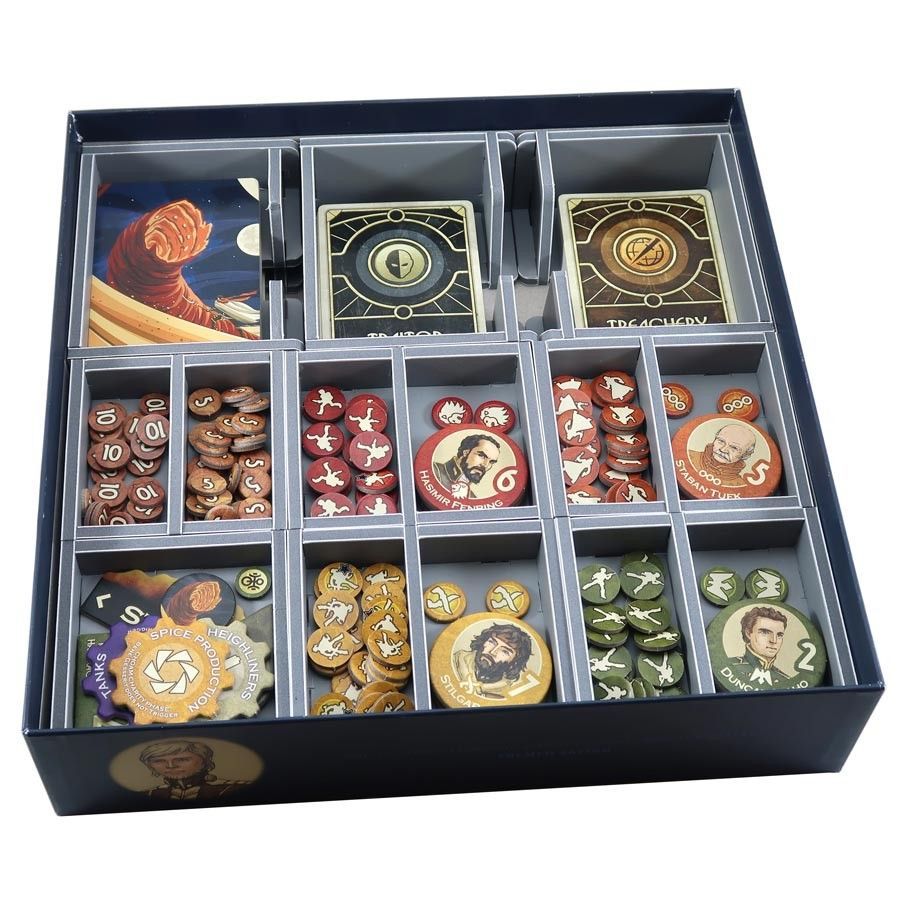 Folded Space Box Insert Dune & Expansions Board Game Organization Folded Space