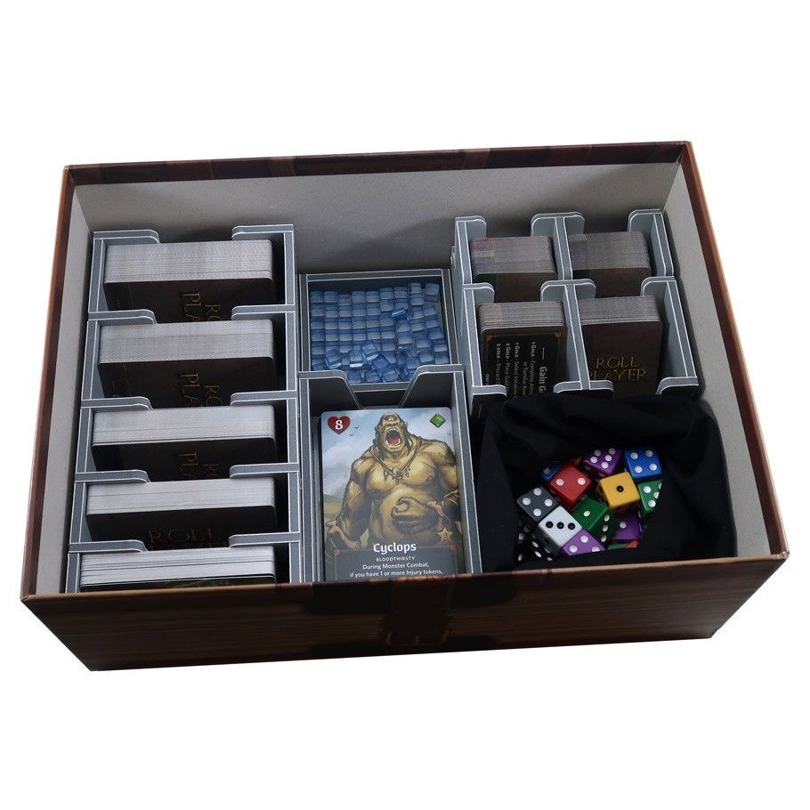 Folded Space Box Insert Roll Player & Expansions Board Game Organization Folded Space