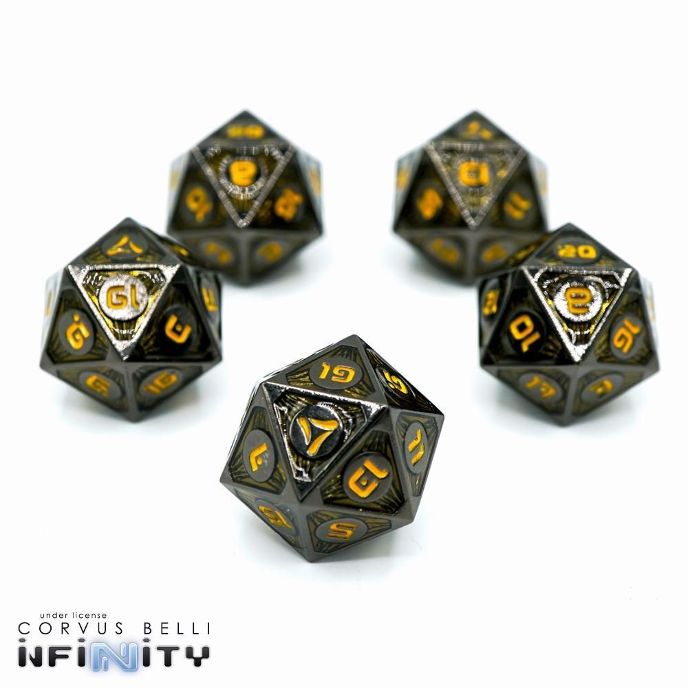 Die Hard Dice Infinity Tohaa 5ct D20 Set Dice Die Hard Dice