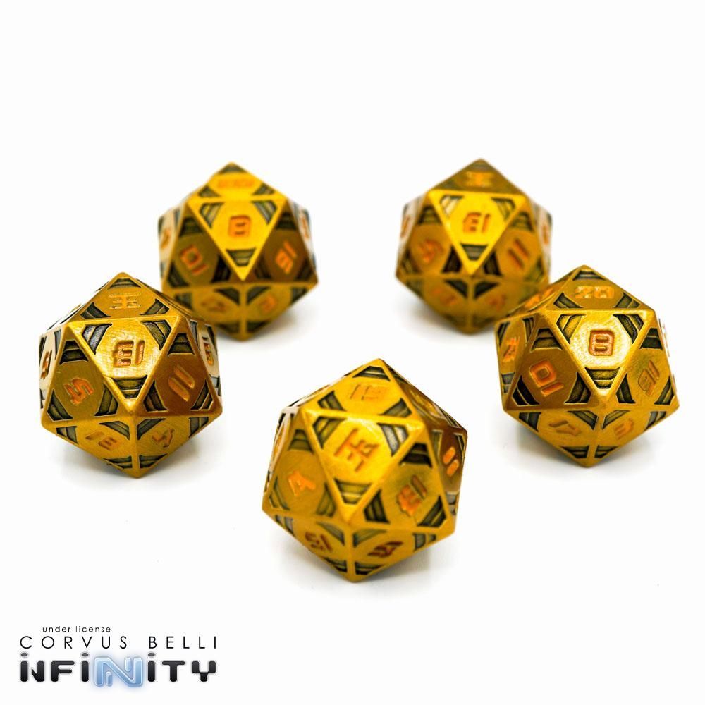 Die Hard Dice Infinity Yu Jing 5ct D20 Set Dice Die Hard Dice