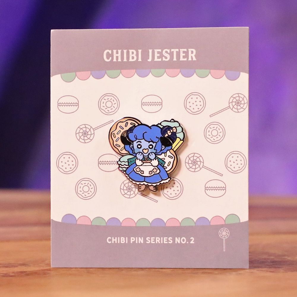 Critical Role Chibi Jester Pin Clothing & Accessories Darrington Press   