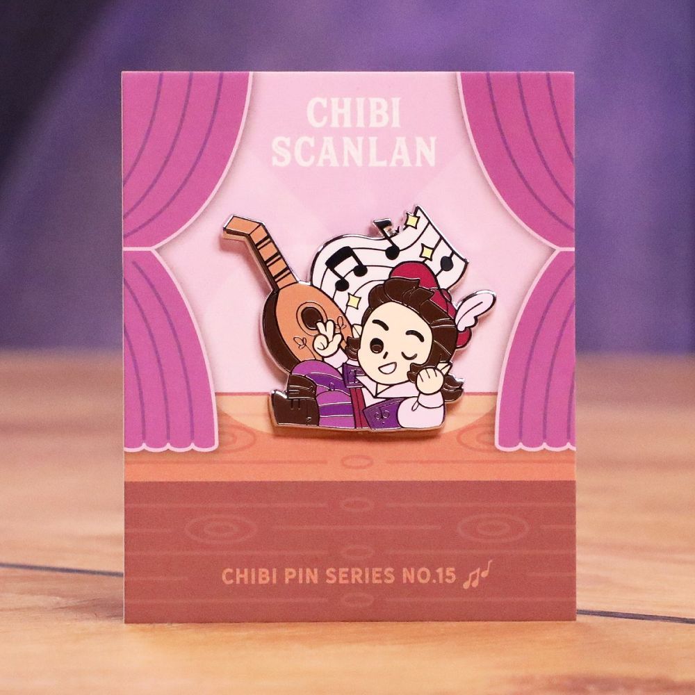 Critical Role Chibi Scanlan Pin Clothing & Accessories Darrington Press   