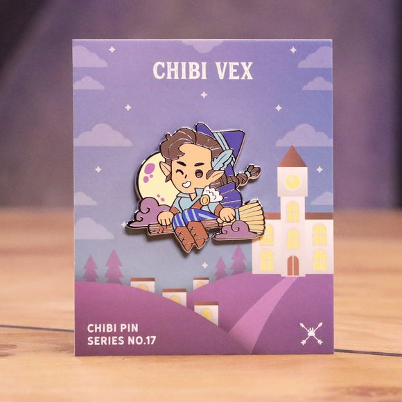 Critical Role Chibi Vex Pin Clothing & Accessories Darrington Press   