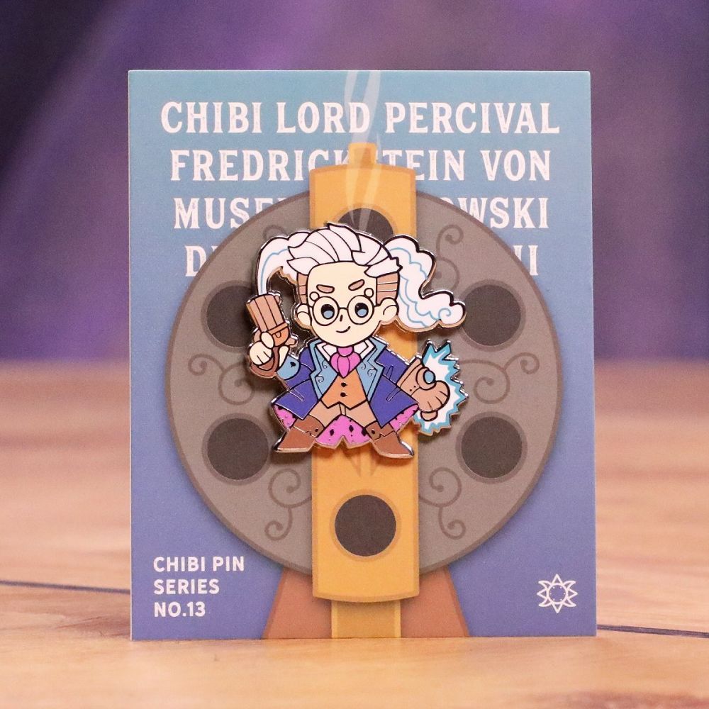 Critical Role Chibi Percy Pin Clothing & Accessories Darrington Press   