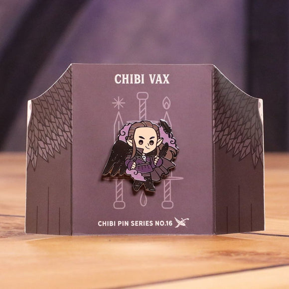 Critical Role Chibi Vax Pin Clothing & Accessories Darrington Press   