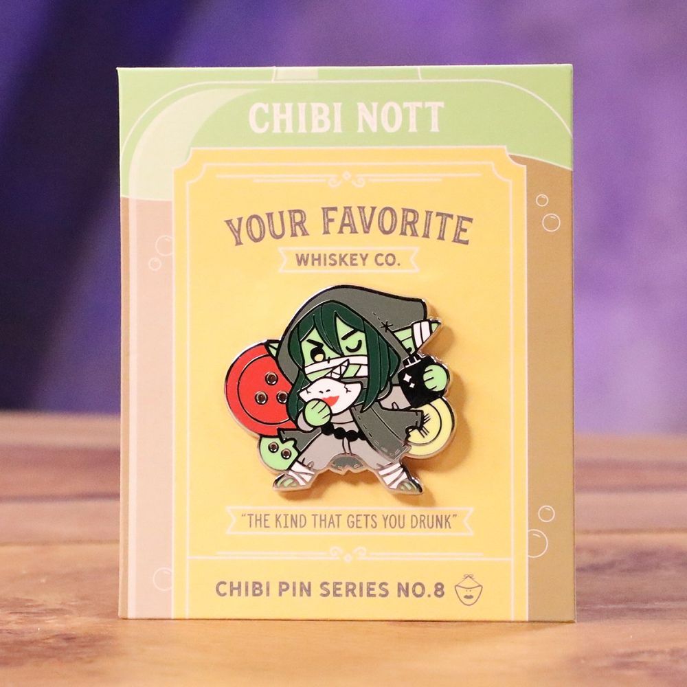 Critical Role Chibi Nott Pin Clothing & Accessories Darrington Press   