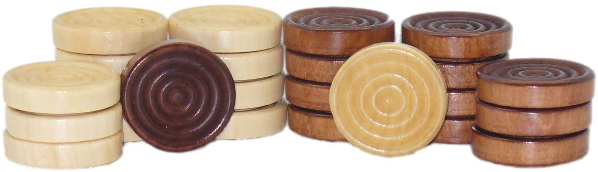 Wooden Checkers Board Games Other