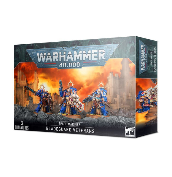 Warhammer 40K Space Marines: Bladeguard Veterans Miniatures Games Workshop   