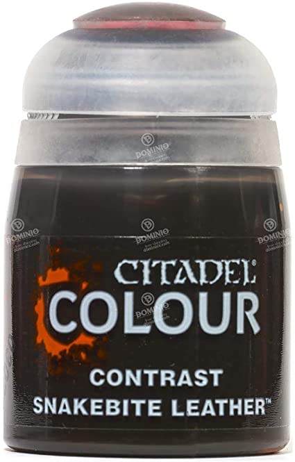 Citadel Contrast Snakebite Leather Paints Games Workshop   