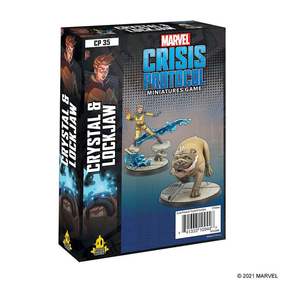 Marvel Crisis Protocol Crystal & Lockjaw  Asmodee   