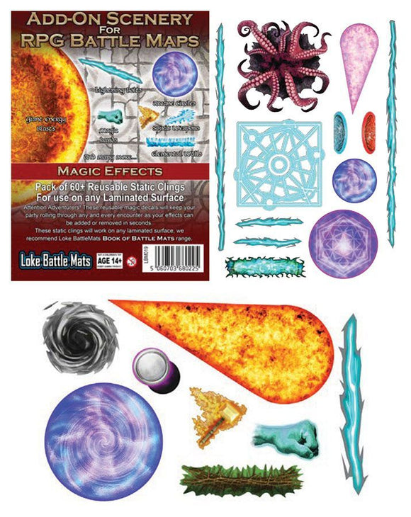 RPG Battle Mats Add-On Scenery Magic Effects RPG Maps Loke Battle Mats   