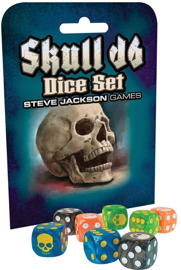 Skull D6 Dice Set Dice Steve Jackson Games