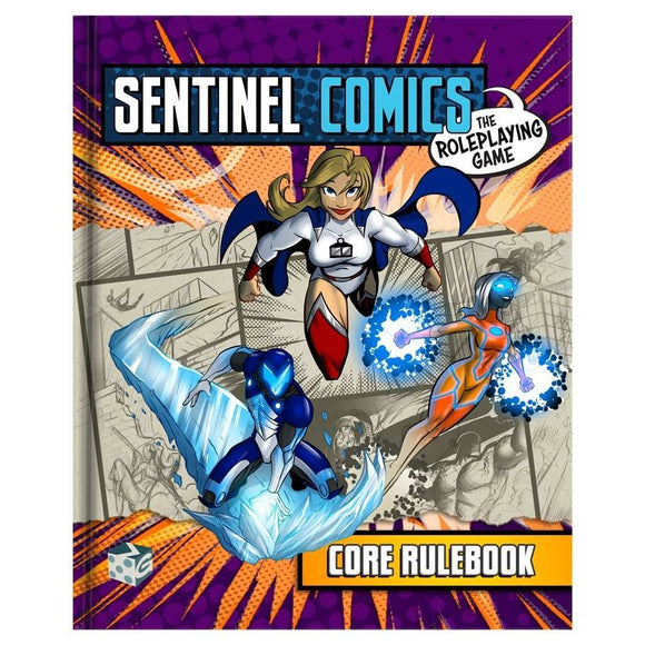 Sentinel Comics RPG Core Rulebook  Greater Than Games   