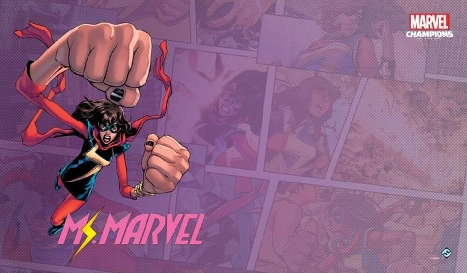Marvel Ms. Marvel Playmat Card Games Asmodee   